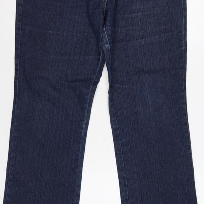 David Emanuel Women’s Blue Size 14 Dark Wash Bootcut Jeans
