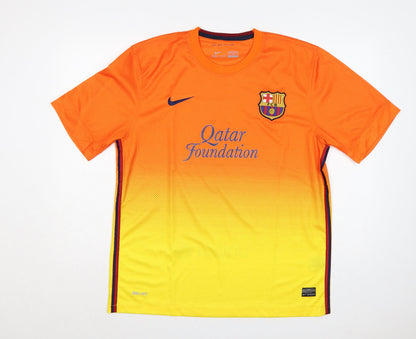Nike Mens XL Barcelona 2012-13 Away Football Jersey Multicoloured