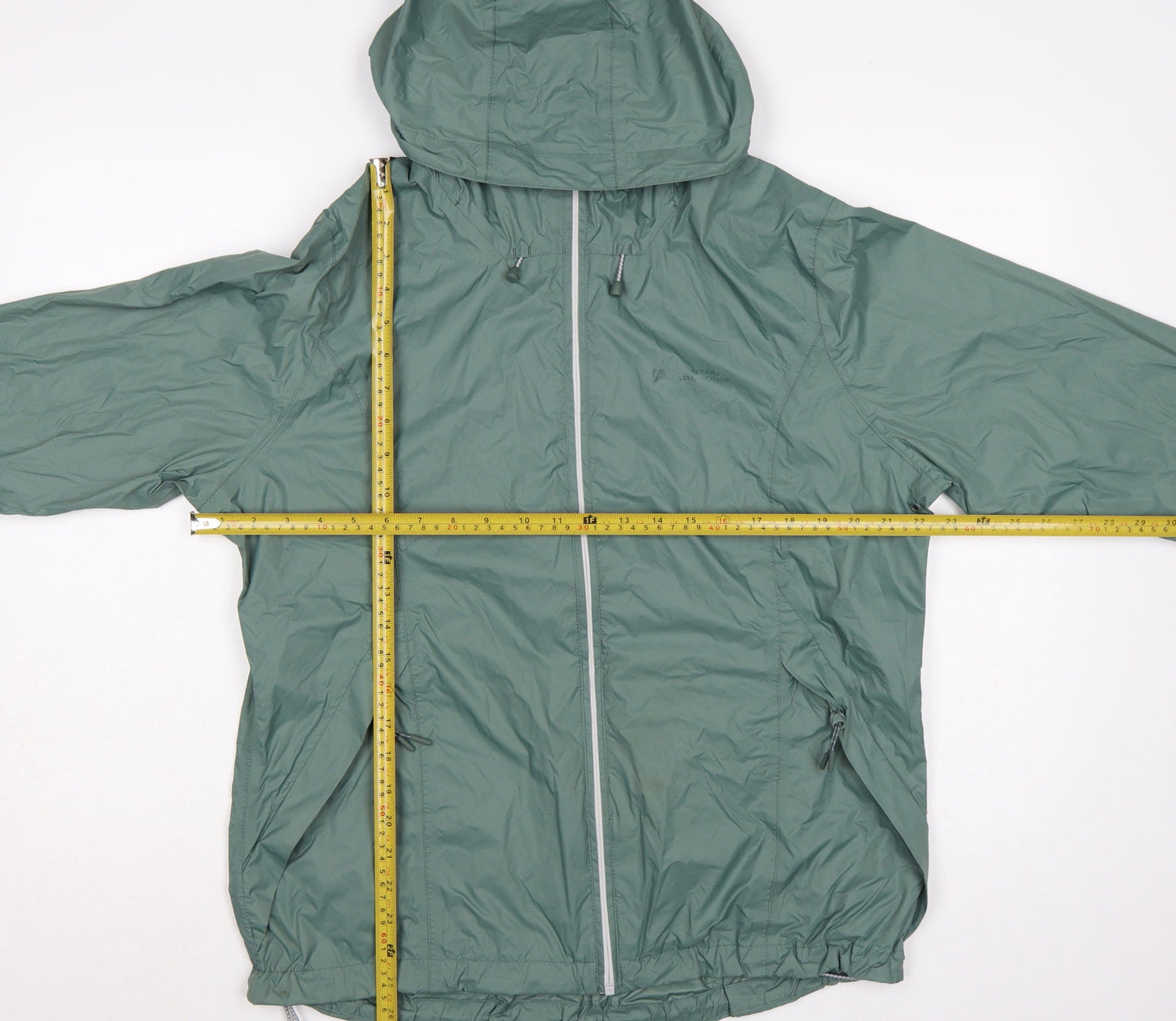 Mountain Warehouse Women’s Green UK 14 Waterproof Packaway Rain Jacket