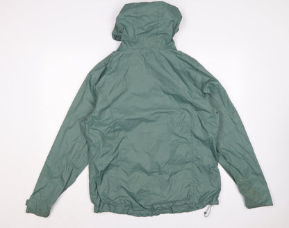 Mountain Warehouse Women’s Green UK 14 Waterproof Packaway Rain Jacket