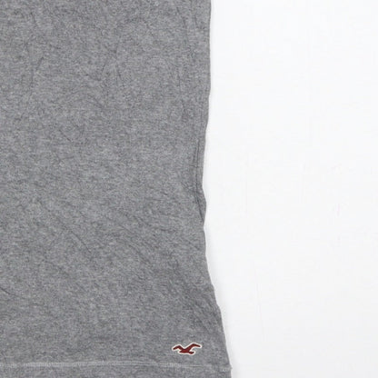 Hollister Teens Grey XS Lace Scoop Neck Camisole Tank Top