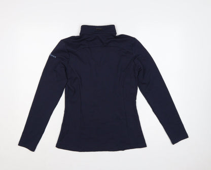 LeMieux Women’s Blue UK 8 Slim 1/2 Zip Long Sleeve Sports Top