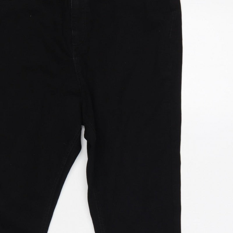 F&F Women Black UK 18 Skinny Denim Jeans 5 Pocket