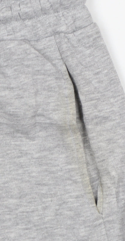 Nicce Men’s Grey Logo Fleece Jogger Sweatpants Size M
