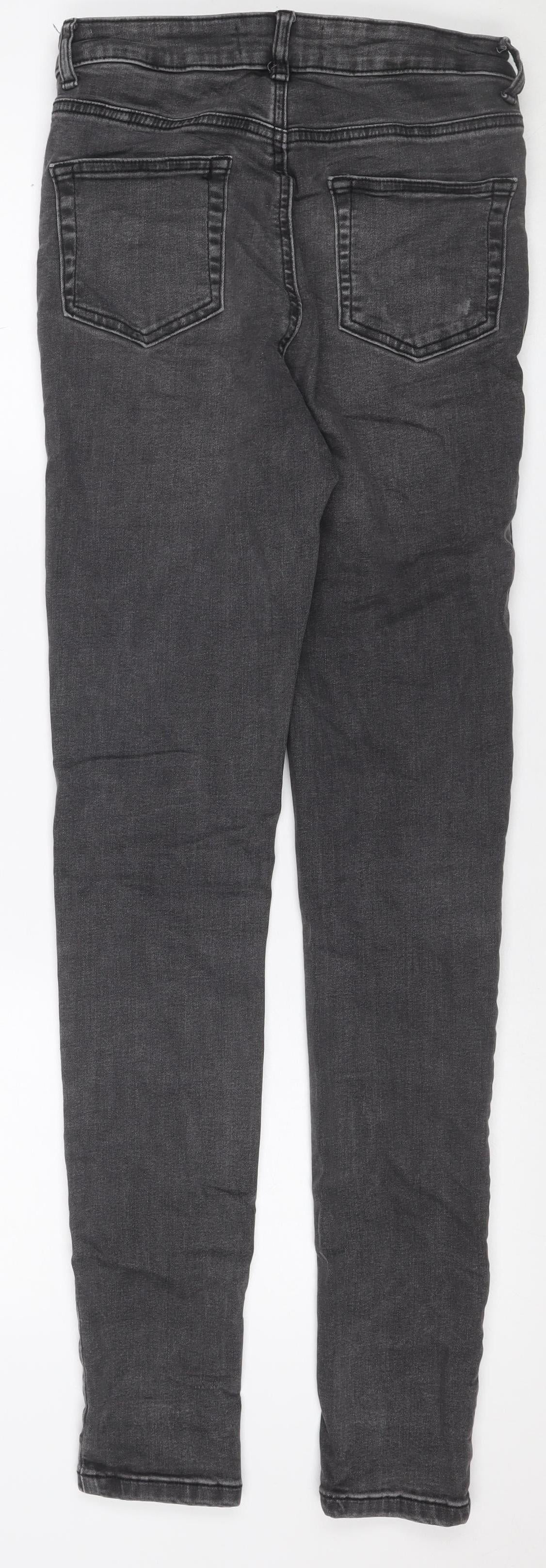 Primark Women’s Black Slim Straight Stretch Jeans UK 10
