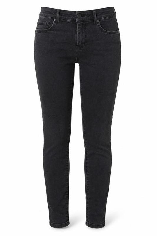 Front view of Only Women’s Black M/32 Skinny Stretch Jeans 5-Pocket