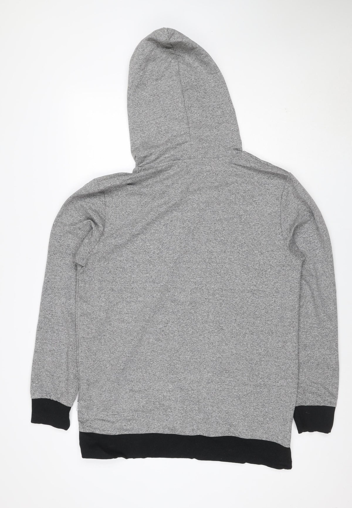 Jack & Jones Core Men's Grey XL Pullover Hoodie Kangaroo Pocket