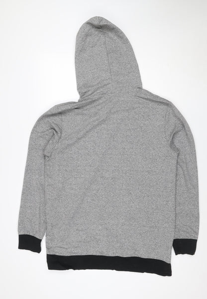 Jack & Jones Core Men's Grey XL Pullover Hoodie Kangaroo Pocket