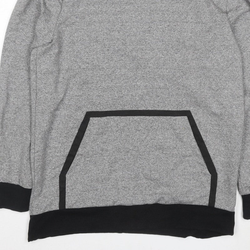 Jack & Jones Core Men's Grey XL Pullover Hoodie Kangaroo Pocket