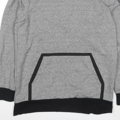 Jack & Jones Core Men's Grey XL Pullover Hoodie Kangaroo Pocket