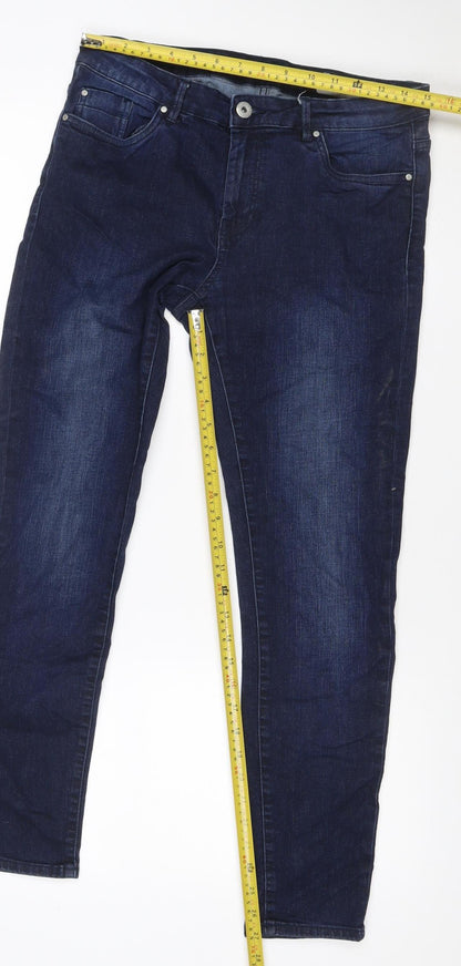 Esmara Women’s Blue Super Skinny Fit Jeans UK 14 Dark Wash