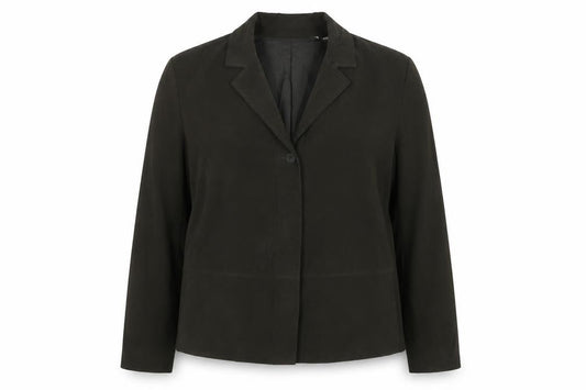 Next Women’s Brown UK 16 Single-Breasted Lined Stretch Blazer