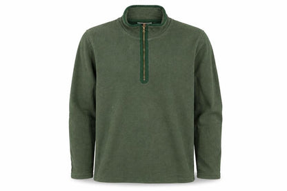 Mountain Warehouse Men’s Green L 1/4 Zip High Neck Sweatshirt