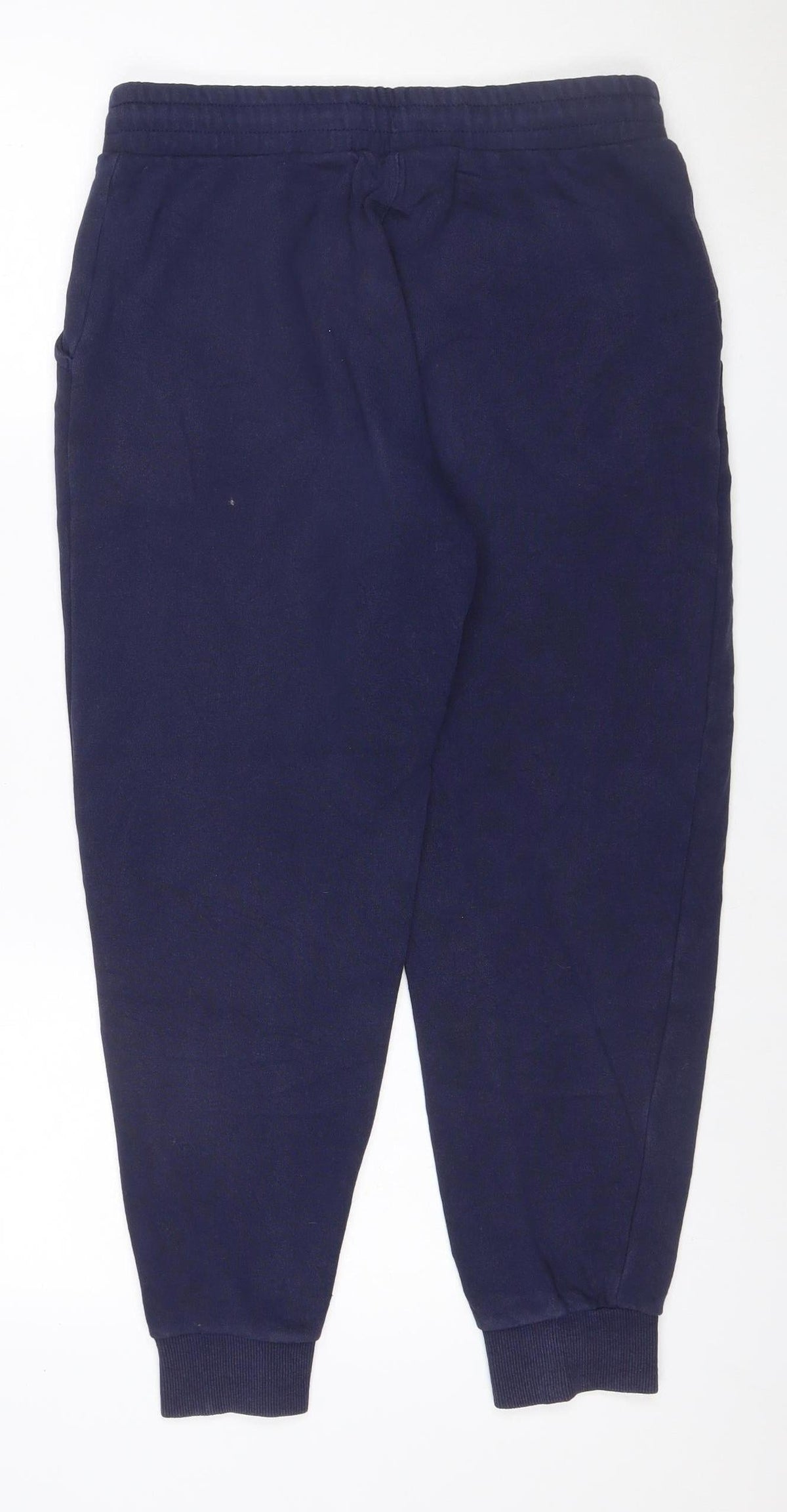 Fila Men’s Blue Fleece Jogger Trousers Size S Drawstring