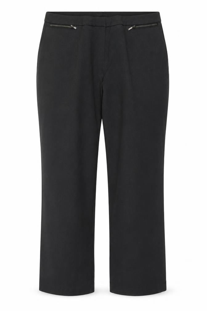 Marks & Spencer Women Black UK 16 Short Straight Dress Trousers