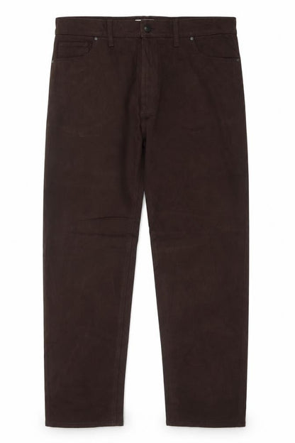 Autograph Men’s Brown Corduroy Straight Trousers W42 L33