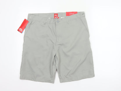 Slazenger Men’s Grey L 36in Chino Shorts Lightweight New