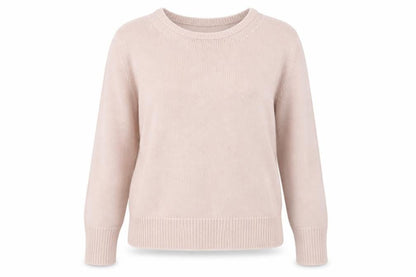 Marks & Spencer Women’s Pink L Crew Neck Knit Pullover Jumper