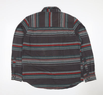 Craghoppers Men's Multicoloured L Striped Long Sleeve Button-Up Shirt