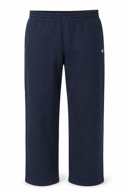 Champion Men's Blue L Fleece Sweatpants Elastic Waist Pockets