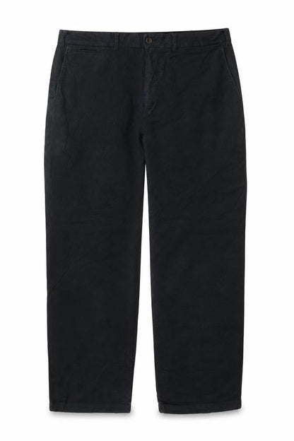 Marks & Spencer Blue Harbour Men’s Black 36W 31L Regular Straight Chino Trousers