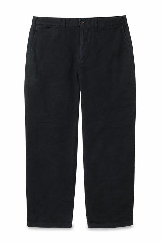 M&S Blue Harbour Men’s Black 36W 31L Regular Straight Chino Trousers