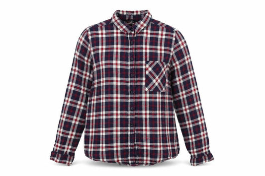 New Look Women's Multicoloured UK 10 Basic Plaid Cotton Shirt