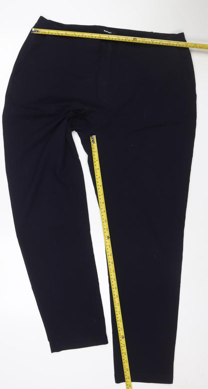 Rohan Women’s Blue UK 18R Straight Leg Lightweight Travel Trousers