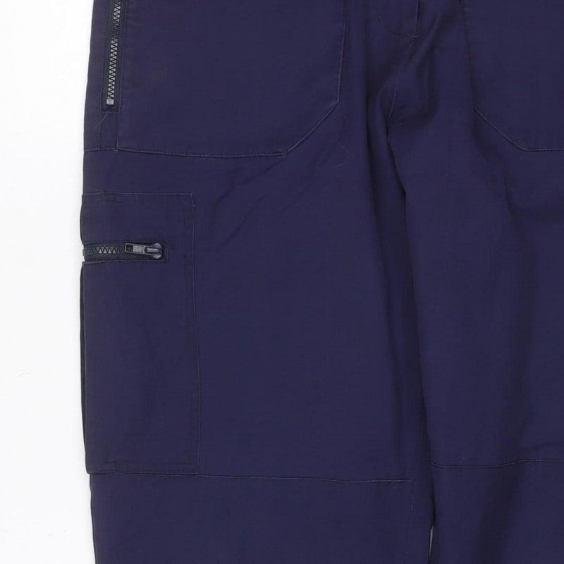 Regatta Women’s Navy Blue UK 16 Cargo Outdoor Trousers Zip Pockets