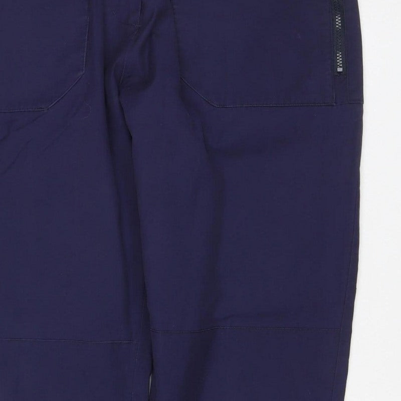 Regatta Women’s Navy Blue UK 16 Cargo Outdoor Trousers Zip Pockets