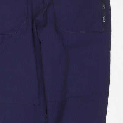 Regatta Women’s Navy Blue UK 16 Cargo Outdoor Trousers Zip Pockets