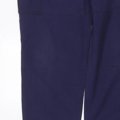 Regatta Women’s Navy Blue UK 16 Cargo Outdoor Trousers Zip Pockets