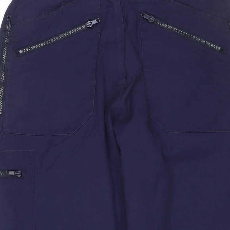 Regatta Women’s Navy Blue UK 16 Cargo Outdoor Trousers Zip Pockets