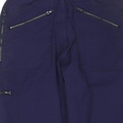 Regatta Women’s Navy Blue UK 16 Cargo Outdoor Trousers Zip Pockets