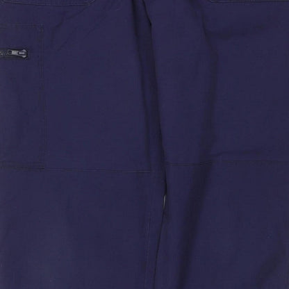 Regatta Women’s Navy Blue UK 16 Cargo Outdoor Trousers Zip Pockets
