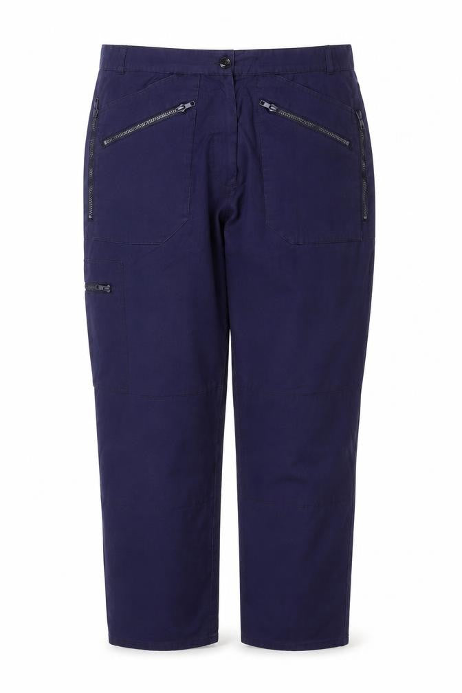 Regatta Women’s Navy Blue UK 16 Cargo Outdoor Trousers Zip Pockets
