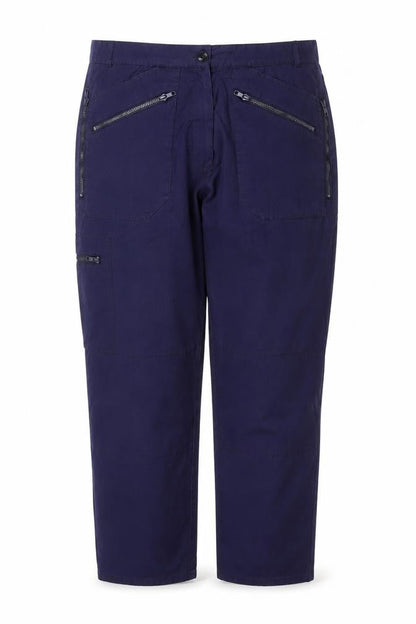Regatta Women’s Navy Blue UK 16 Cargo Outdoor Trousers Zip Pockets