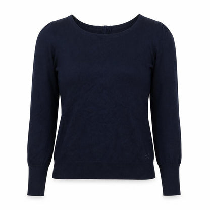 Crew Clothing Co. Women’s Navy Size 8 Button Cardigan Balloon Sleeve