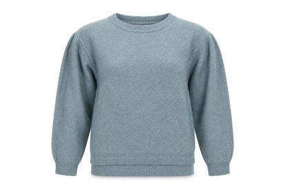 FatFace Women’s Blue Knit Crew Neck Pullover Jumper UK 6