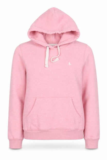 Jack Wills Women’s Pink UK 6 Pullover Logo Hoodie