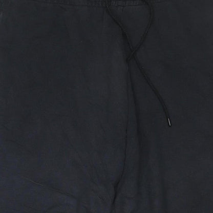 Nike Men’s Black XL Fleece Joggers Drawstring Cuffed Sweatpants