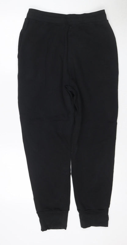 adidas Men Black M Jogger Trousers Drawstring Tapered Sports