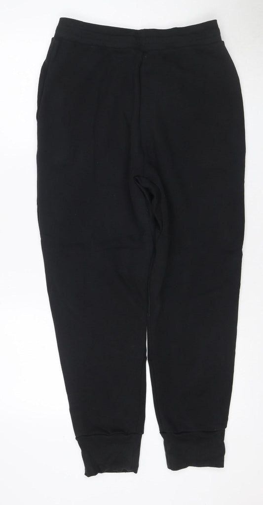 adidas Men Black M Jogger Trousers Drawstring Tapered Sports