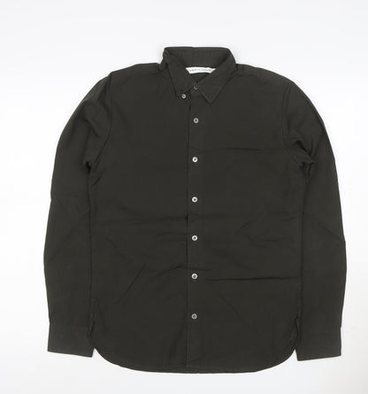 Uniqlo Lemaire Men’s Black XS Cotton Button-Down Long Sleeve Shirt