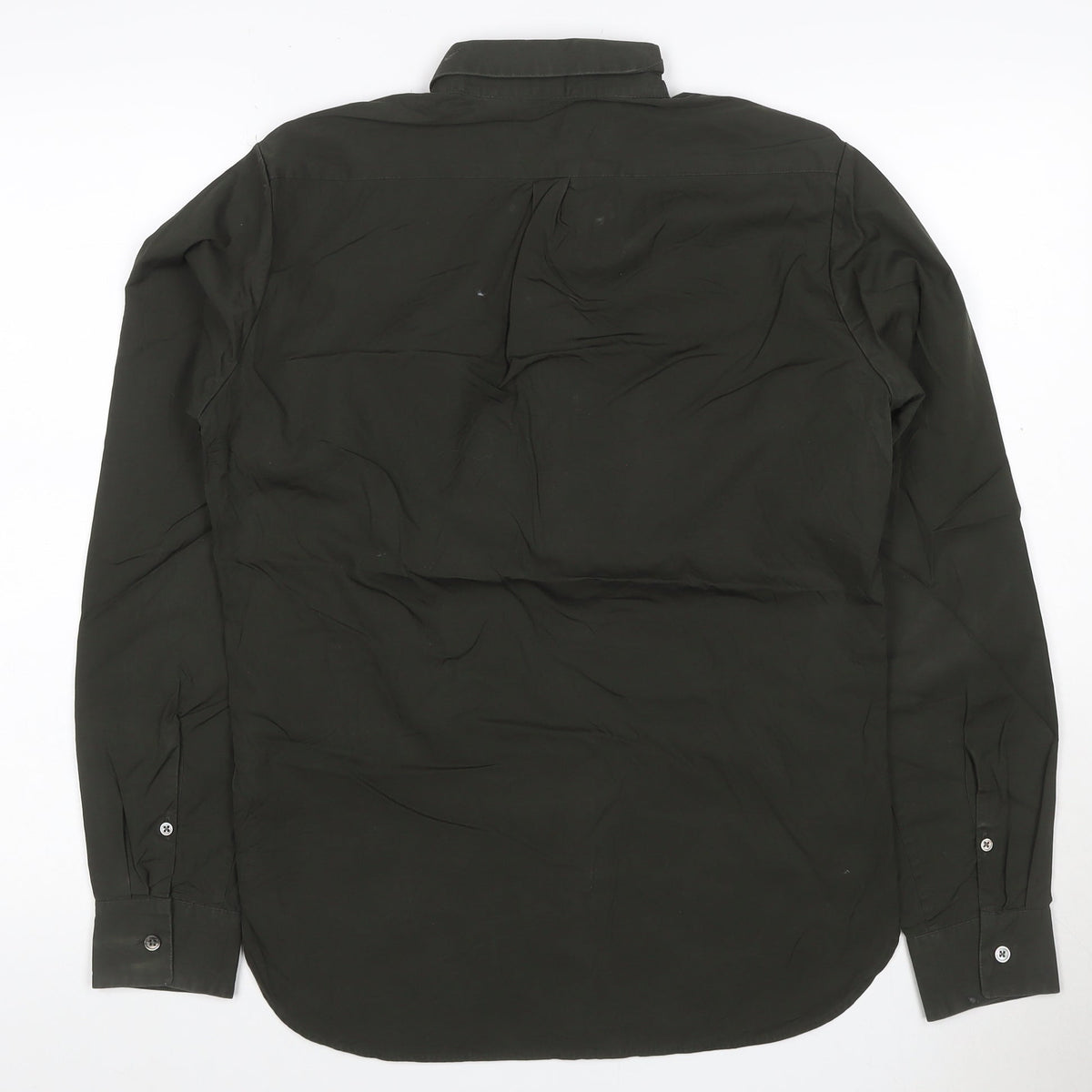 Uniqlo Lemaire Men’s Black XS Cotton Button-Down Long Sleeve Shirt