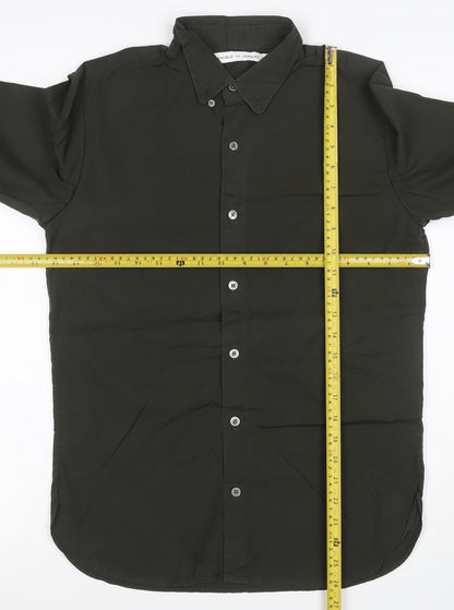 Uniqlo Lemaire Men’s Black XS Cotton Button-Down Long Sleeve Shirt