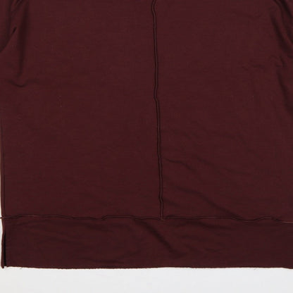 Spanx Women’s Red UK 16-18 Relaxed Pullover Sweatshirt 3/4 Sleeve