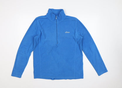 Portwest Men’s Blue M 1/2 Zip Fleece Pullover Sweatshirt