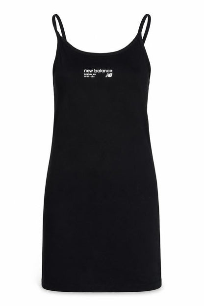 New Balance Women’s Black XS Bodycon Jersey Strappy Knee Dress