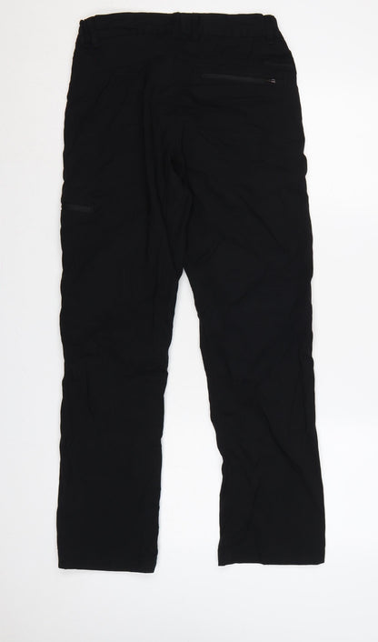 Craghoppers Men’s Black S 30in Cargo Trousers Stretch Zip Pockets